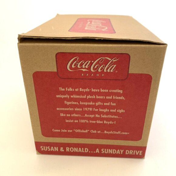 2007 Coca-Cola Boyds Bears Susan & Ronald Sunday Drive Figurine 919988 1st Ed - Picture 9 of 12